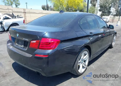 2012 BMW 535I z USA, uszkodzony, nr VIN WBAFR7C52CC811735